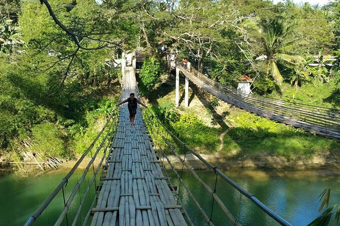 Bohol Countryside Tour - Hanging Bridge